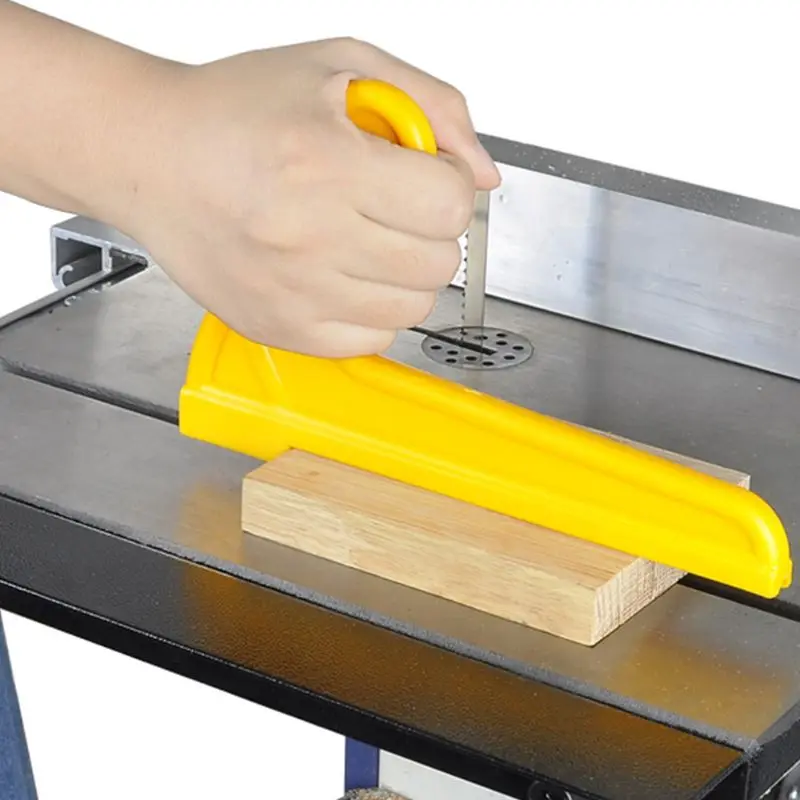 Juego de tablero de pluma de palo de bloque de empuje de seguridad, herramientas de mesa de enrutador de carpintería, bloques de empuje cortos de 5 piezas