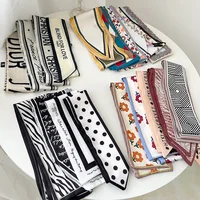 Lazos para el pelo largo, bufanda, pañuelo para la cabeza, lazos para el cabello a la moda, cintas, diadema multifuncional, Bandana, accesorios elásticos para el cabello para mujer