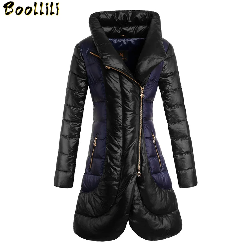 

Women's Down Boollili Jacket Winter Long White Duck Down Coat Korean Womens Down Jackets Brands Warm Doudoune Femme Hiver N6606