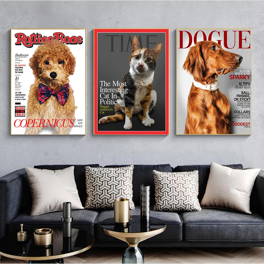 Magazyn Vintage Dog obejmuje z – Vintage Fashion Magazine Covers recenzja i cena