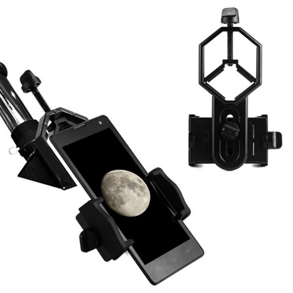 

Universal Mobile Phone Telescope Mount Adapter Mount Clip Monocular Spotting Scope Binocular Holder Support Eyepiece Decorative