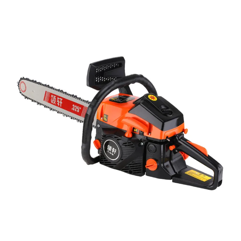 Household high-power chain saw logging saw gasoline chainsaw tree felling machine multifunctional gasoline chain saw