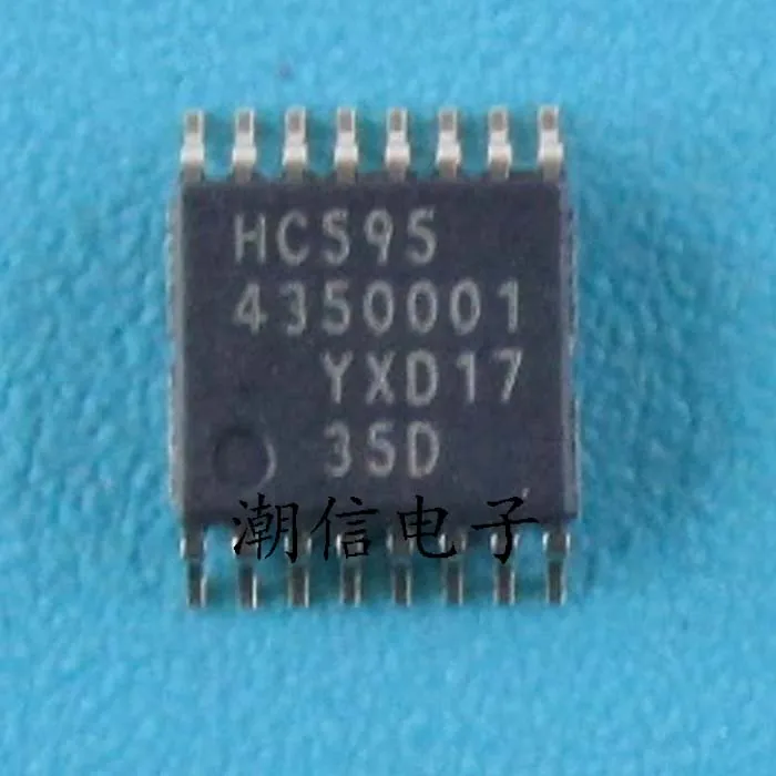 HC595 are needed SN74HC595PW shift register