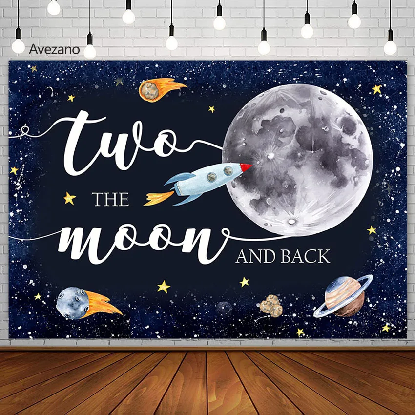 خلفيات أفزانو للفضاء صورة بوي عيد ميلاد مرسوم عليها كوكب رائد الفضاء خلفية للتصوير الفوتوغرافي لصور استوديو الديكور الدعائم