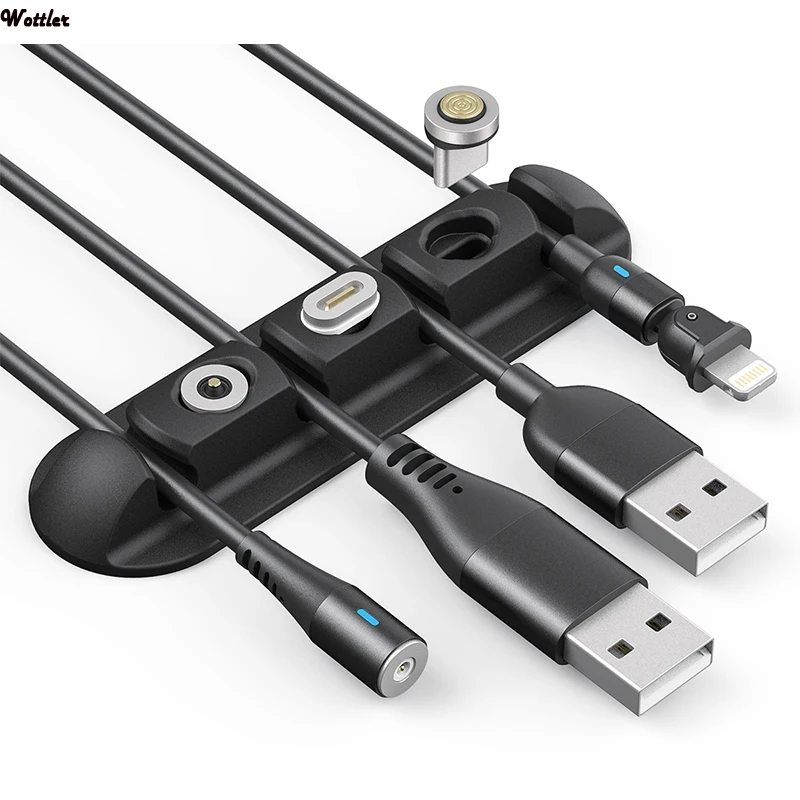3 Trong 1 Mới Từ Cáp Cắm Dành Cho Micro USB Loại C Lưu Trữ Di Động Hộp Nam Châm Cắm Ốp Lưng Cổng Kết Nối đầu Đầu Hộp Đựng