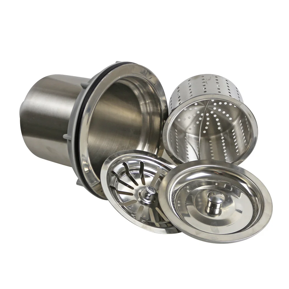 Talea filtro de aço inoxidável para cozinha 185mm, dispositivo grande gaiola de tanque único, acessórios de dispositivo de lançamento xp189c006
