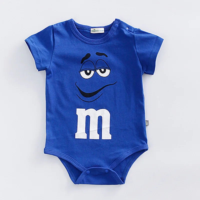 2023 Ins Summer Baby Climbing Bodysuit For Boys And Girls Newborn Baby Boy Clothes 0-24m Cartoon Pajamas 5 Colors Twins Infants