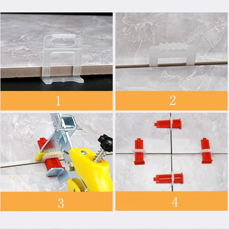 Sistema de nivelamento de pisos e azulejos, espaçadores com múltiplos modelos de nivelamento, conjunto de ferramentas para sistema de casa