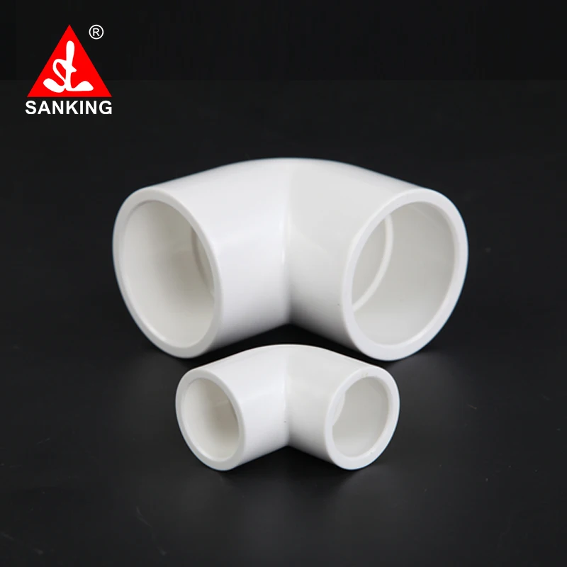 Sanking UPVC 20mm 90 Degree Elbow  PVC Pipe Support Garden Irrigation System Accessory Watering Connector