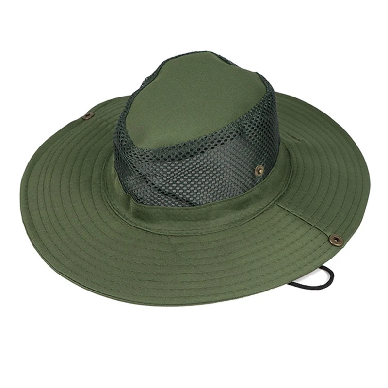 Outdoor Fishing Cap Summer Sun Protection Anti-UV Hat Sunhat For Men Fisherman Hats Breathable Male Bennet Caps Quick-dry