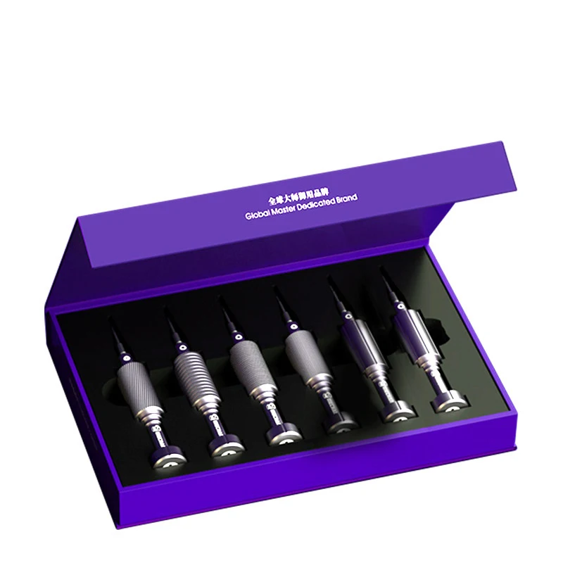 

6 IN 1 MECHANIC iShell Magnetic Precision Screwdriver Set High Hardness Screw Driver for iPhone Android Phone Repair Tools