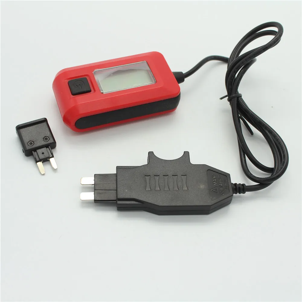 Auto Fuses Buddy Mini Tester Detector Car Electric Current AE150 12V 23A LCD Display Multifunction Repair Practical Accurate Cir