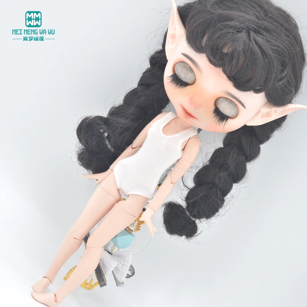 Clothes for Doll Fits Blyth Azone OB22 OB24 Doll Accessories Fashion One-Piece Swimsuit