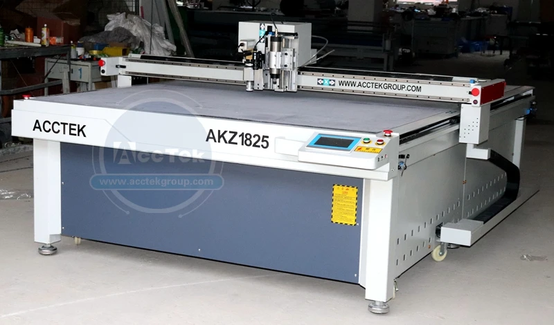 CNC ตรงมีดอัตโนมัติตัดผ้าตัด