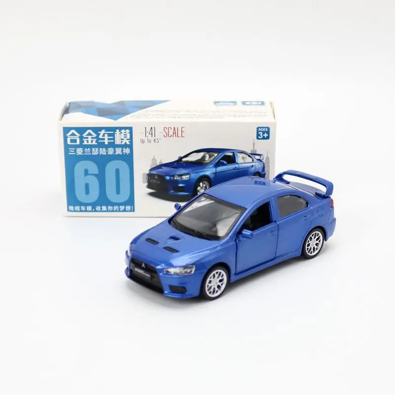 1:41 Caipo Pull-Back-Auto Lancer Ex-Legierung Druckguss Modell auto