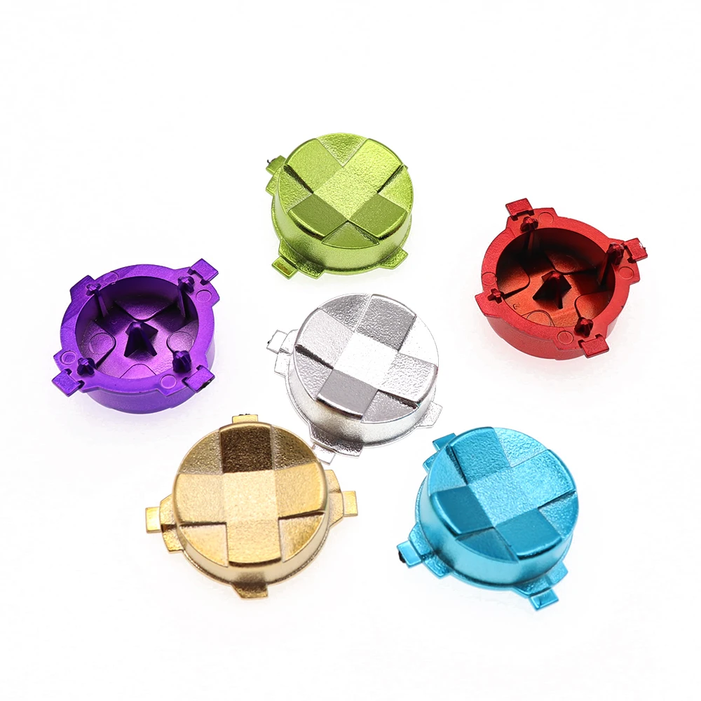 Botón de plástico cromado galvanizado d-pad para Xbox Series X S, controlador Dpad, tecla de flecha, botón de dirección cruzada