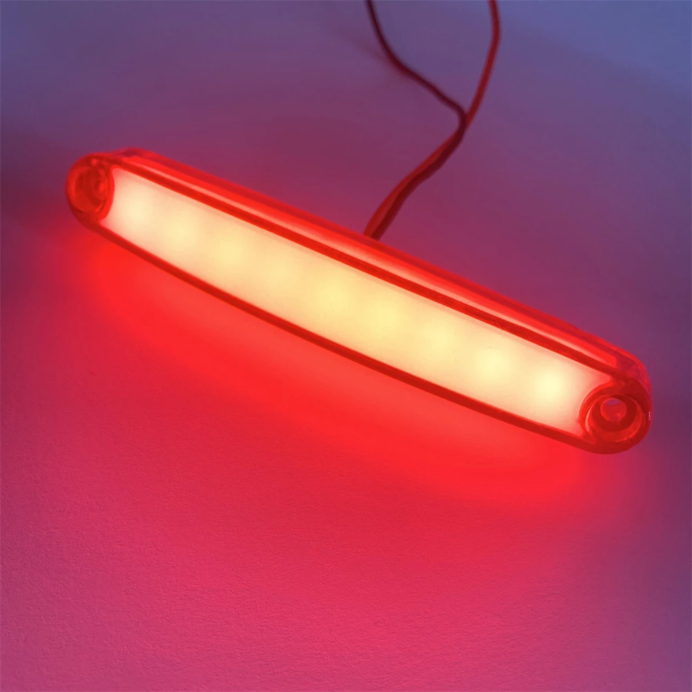 10PCS Side Marker Light 12v 24v LED Truck Lighting Parking Side Lights Orange Marker Lamps Trailer Truck Marker Lights