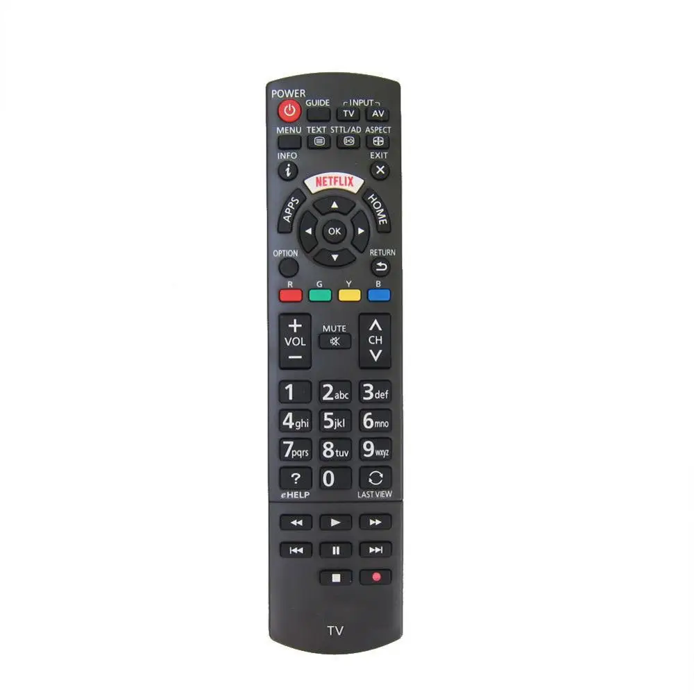 

New Control For Panasonic Tv LCD / LED / HDTV Remote Controller N2QAYB001008 N2QAYB000572 N2QAYB000487 EUR76280