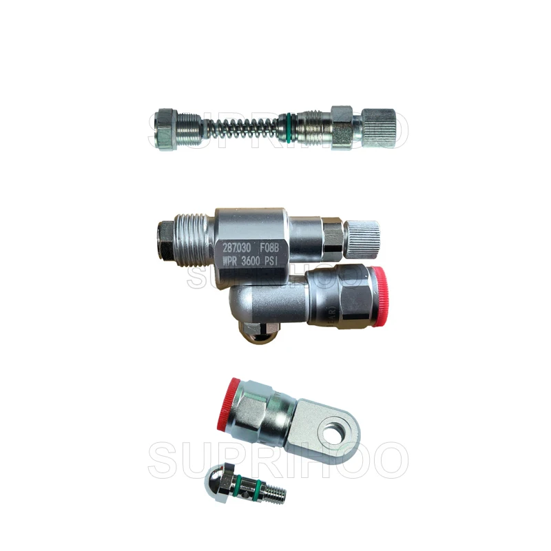 Repair Kits 244162 Shut-off Value 287030 Airless Spray Adapter Joint Universal CleanShot Valve 7/8