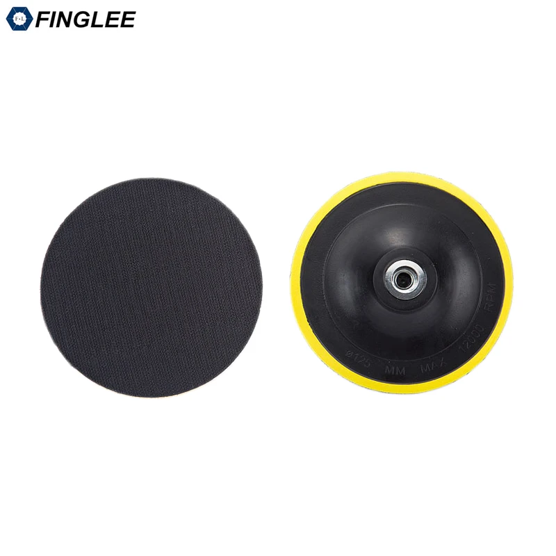 3inch/4inch/5inch/6inch/7inch Plastic Backer Angle Grinder Disc Connector Joint Diamond Polishing Pads 2pcs Thread M10 M14 5/811