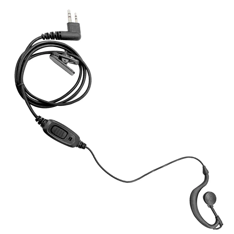 Earpiece Headset with MIC PTT, Compatible with Hyt Hytera tc500 tc600