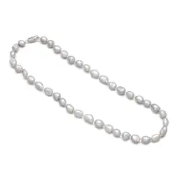 High Quality 100% Natural Freshwater Pearl Irregular Rice-shaped Beads for Jewelry Making DIY Bracelet Necklace 45cm