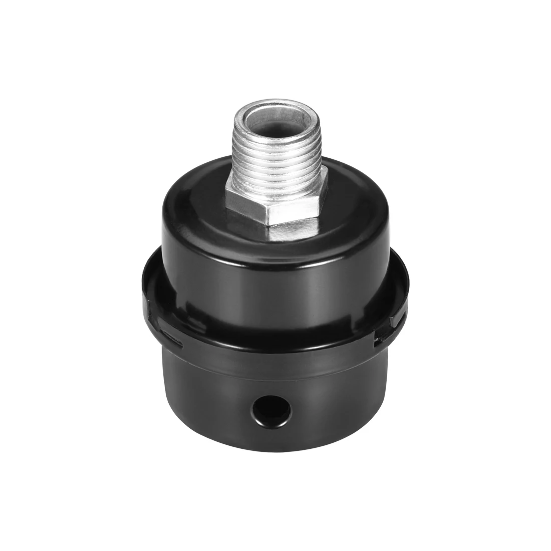 Uxcell 금속 공기 압축기 필터 소음기, 1/2 BSP 20mm 스레드, 2.95 "높이, 직경 2.44"