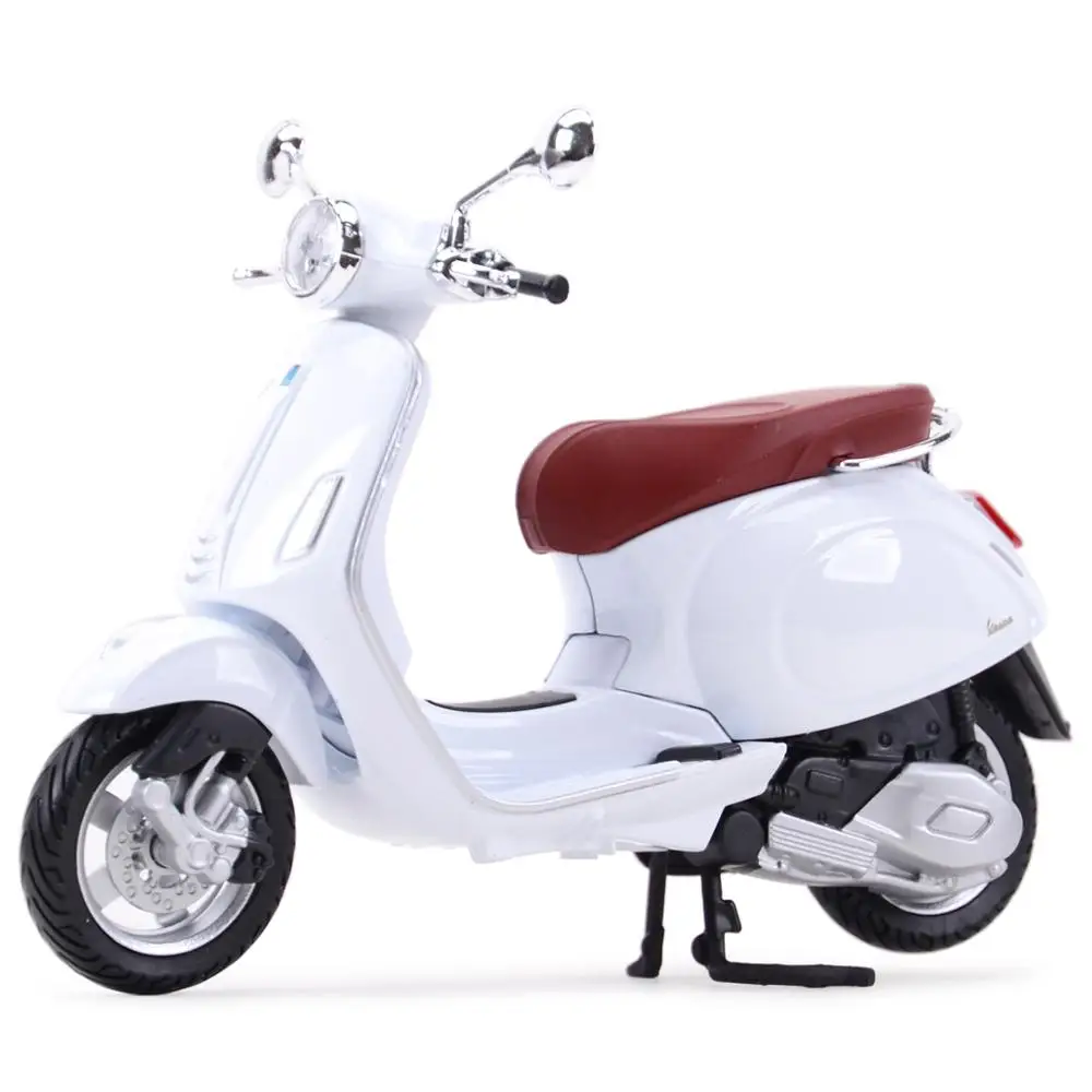 Maisto-Modèle réduit de moto Piaggio Ected Pa Primavera, 150 Leges, moulé sous pression, véhicule de collection, loisirs, jouets, échelle 1:12