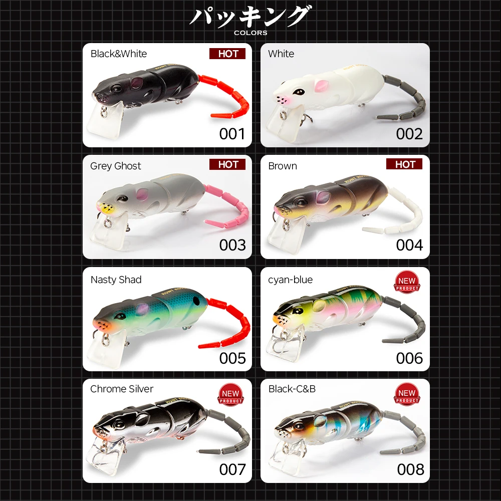 Hunthouse BBZ-1 Rat – Señuelo rata lubina - imagen 2