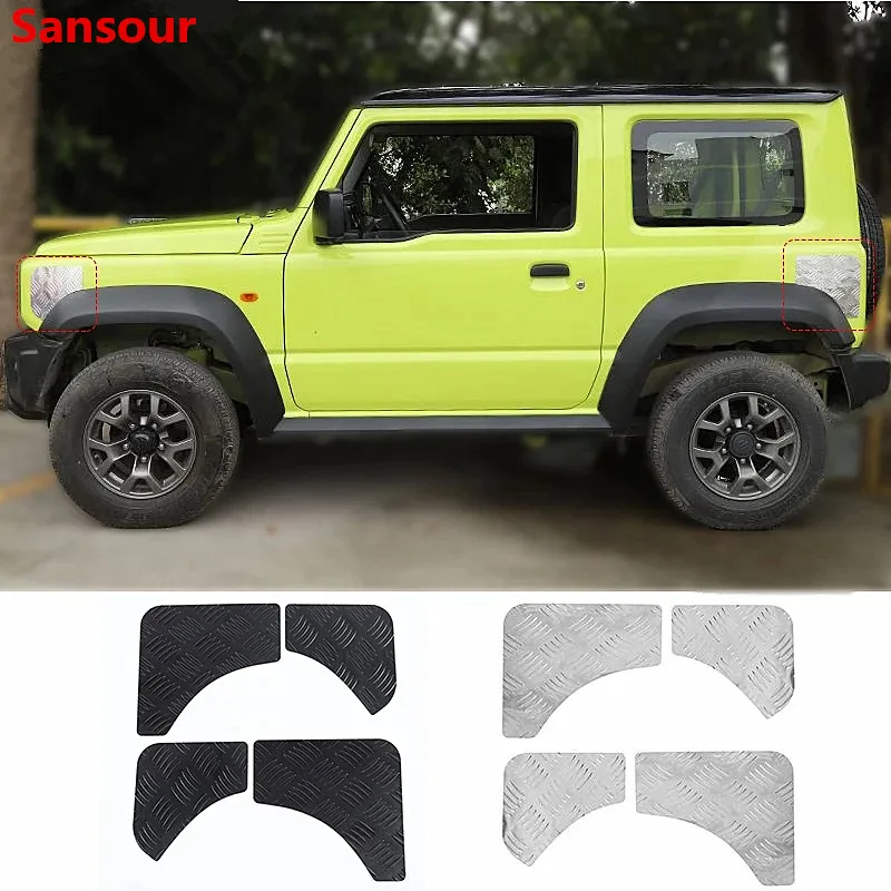 

Стайлинговые молдинги Sansour для Jimny JB74, автомобильная передняя и задняя защитная декоративная крышка для Suzuki Jimny 2019+, аксессуары