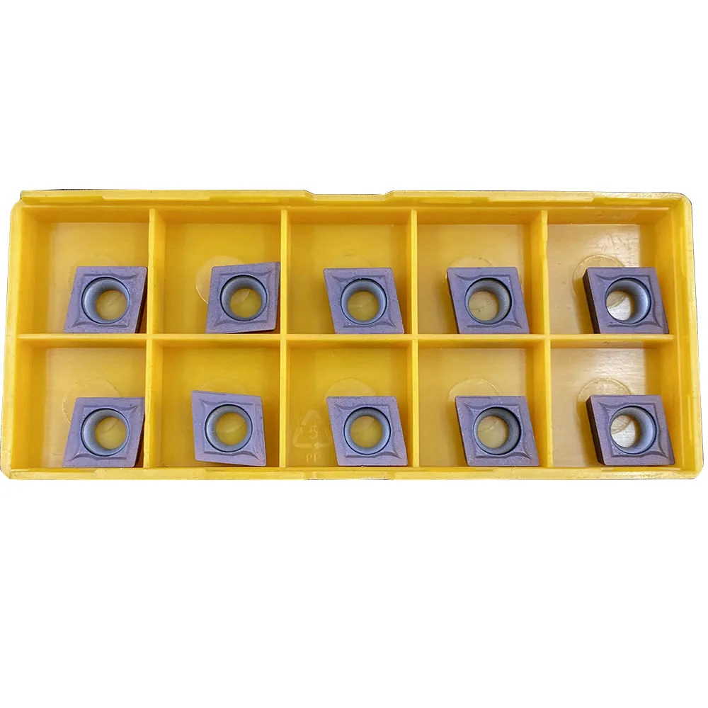 

CCMT32.51 CCMT32.52 CCMT09T304 CCMT09T308 Carbide Turning Inserts for Steel and Stainless Iron Lathe Carbide Inserts