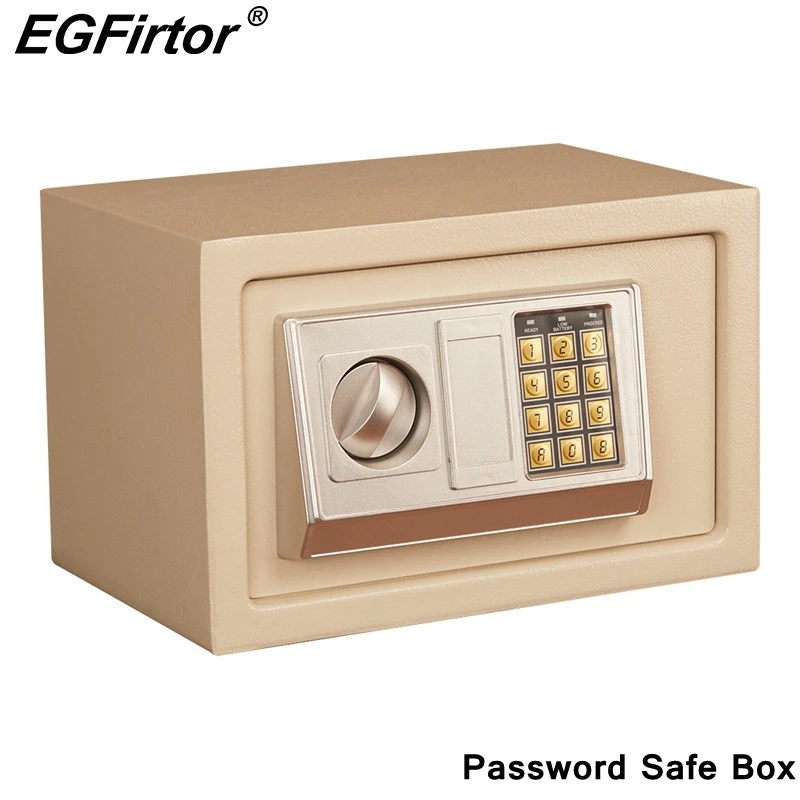 Digital Password Mini Safety Box Drop Cash Safe Box Jewelry Home Office Wall Type Security Alarm Box Anti-theft Safe Box