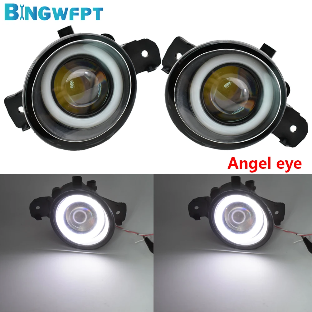 2X Car LED Bulb Fog Light Fog Lamp Daytime Running Light 12V For Renault Symbol LB0/1/2 Saloon 1998-2010