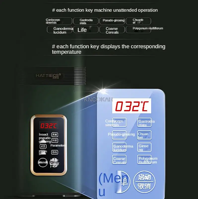 Low Temperature Pulverizer Household Small Automatic Pulverizer Superfine Crushing Traditional Chinese Medicine Pulverizer