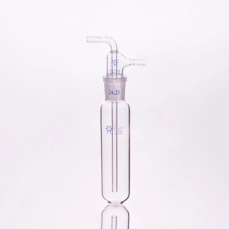 

FAPE Hydrazine with ground mouth 24/29, Capacity 100mL, Detachable straight cold hydrazine, Split straight cold trap