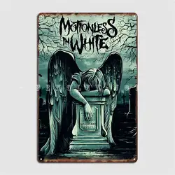 Motionless In White Metal Sign Wall Decor Pub Garage Pub Funny Tin Sign Poster