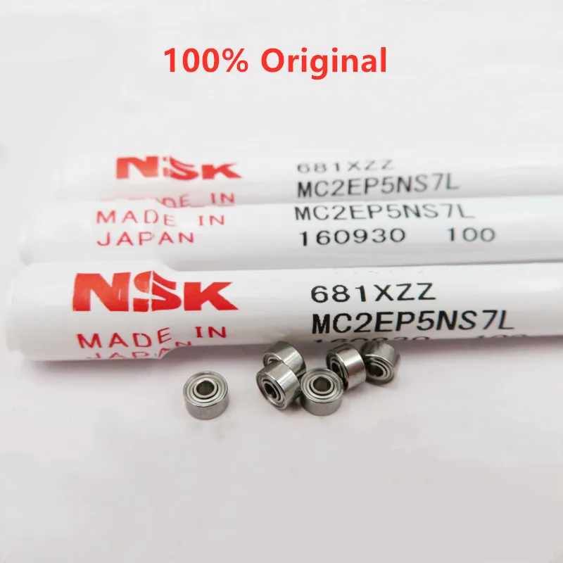 20pcs original NSK bearing 681XZZ 683ZZ 684ZZ 685ZZ 686ZZ 687ZZ 688AZ 688ZZ 686DDU 3*7*3 4*9*4 5*11*5 6*13*5 8*16*5 mm