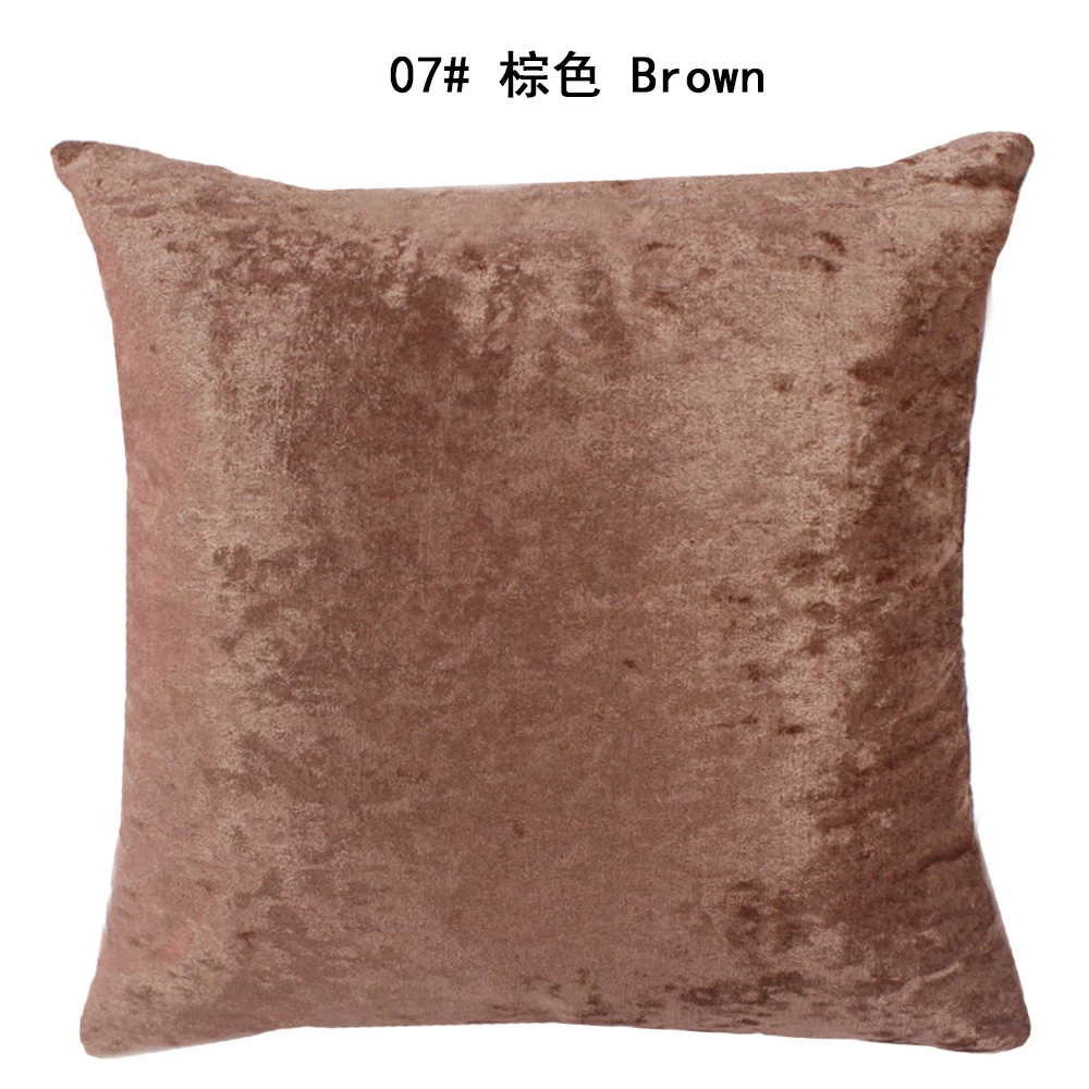 Custom 30*45 35*50 40*60cm Polyester Ice Velvet Cushion Covers HT-PIVBC-A