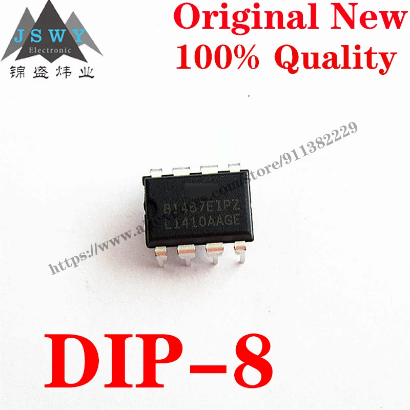 

10~100 PCS ISL81487EIPZ DIP-8 Semiconductor interface IC RS-422/RS-485 interface IC Chip with for module arduino Free Shipping