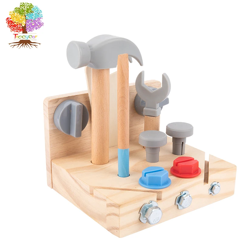 

Treeyear Montessori Screw Driver Board Sets- Kids Montessori Screw Materials Practical Basic Life Skills Educational Learning