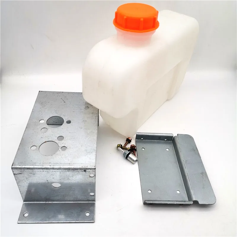 

5L Spare Plastic Fuel Tank Cans Diesel Gasoline Oil Water Iron Install Bracket Base Mounting Bracket Air Parking Heater Moto Car