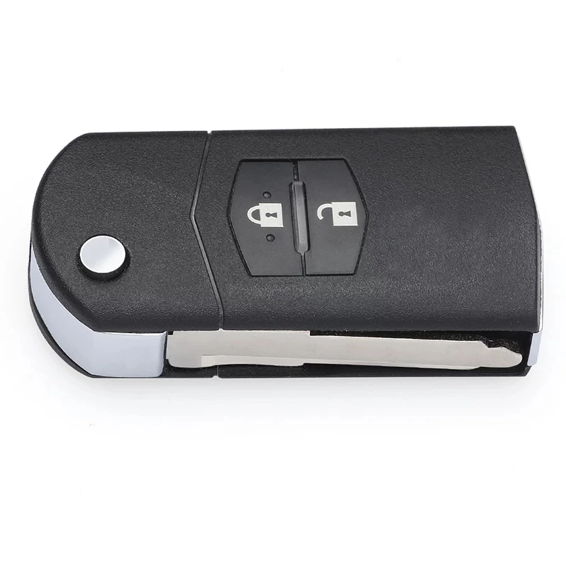 KEYECU Flip 2 Buttons Remote Key 315MHz 433MHz 4D63 For Mazda 626 RX8 2 3 6 323 41521 41601 41803 41835 41847 41797 41528 41781