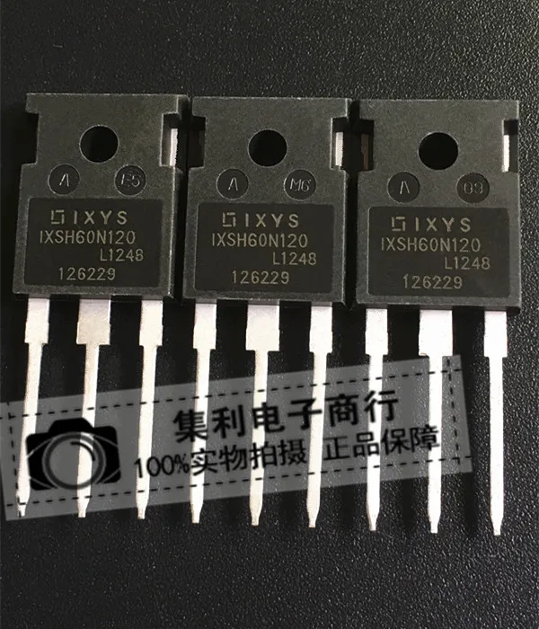 10PCS/Lot   IXSH60N120  IGBTK60T120 60A 1200V