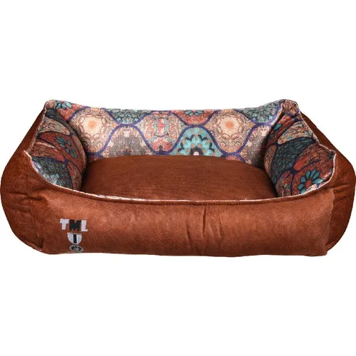 Tml Medium Coffee Color Indoor Cat Bed