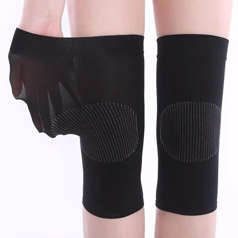 1 pairs Sport Compression Knee Pad Sleeve Elastic Nylon Knee Support Braces for Basketball Volleyball Fitness Running Cycling