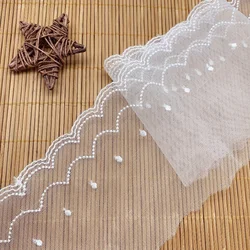 높은 품질 웨이브 코 튼 수 놓은 레이스 바느질 가구 액세서리 DIY 수 제 공예 재료