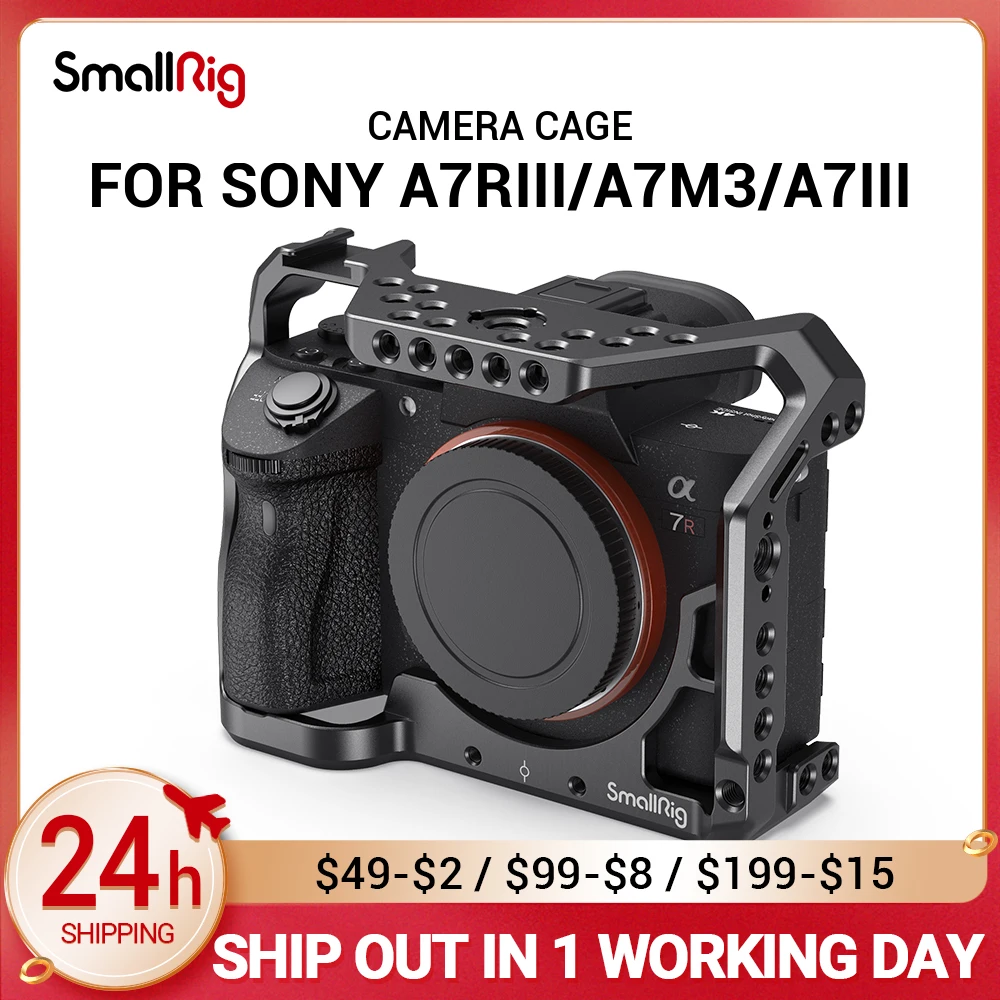 SmallRig A73 Kafesi: Sony A7R III A7M3 A7 III Kamera Kafesi için En İyi Seçim
