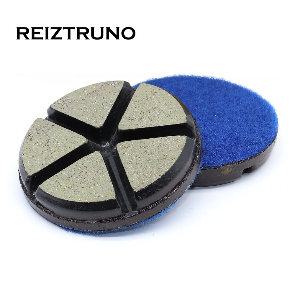 REIZTRUNO Ceramica Tamponi Per Lucidatura 3 pollici Pavimento di Cemento Rettifica di Ceramica Bonded Rettifica Disco Per Calcestruzzo Macinazione Grossolana