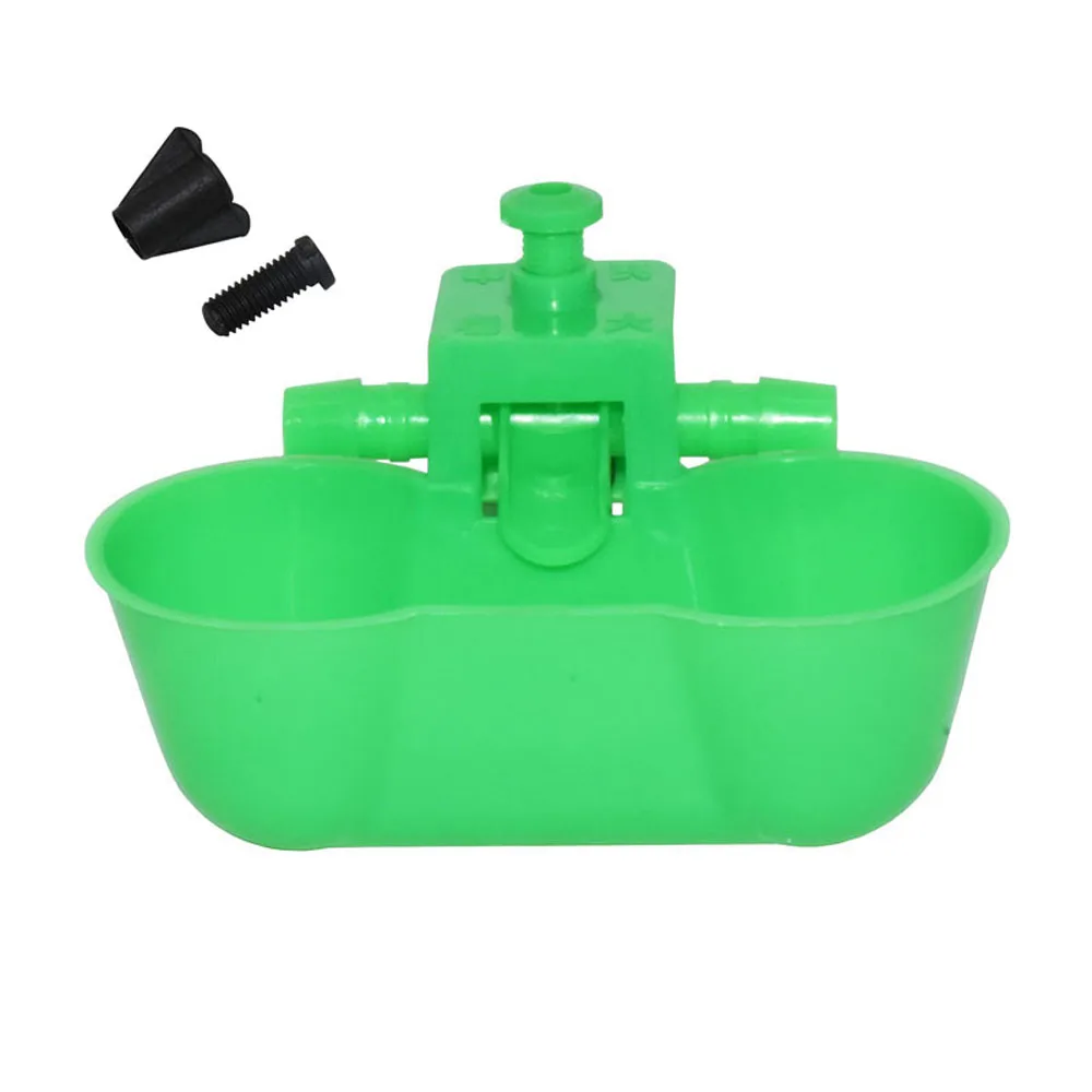 1 Pcs Water Cup Chicken Fountain Bird Poultry Watering Equipment Waterers For Chickens Breeding Quail Drinker Drinking Bowl