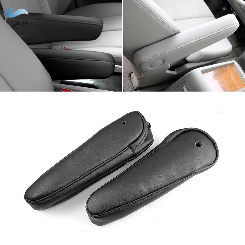 

Seat Armrest Leather with sponge Cover For Toyota Previa Estima 2006 - 2016 Side Seat Armrest Handle Cover Protection Trim